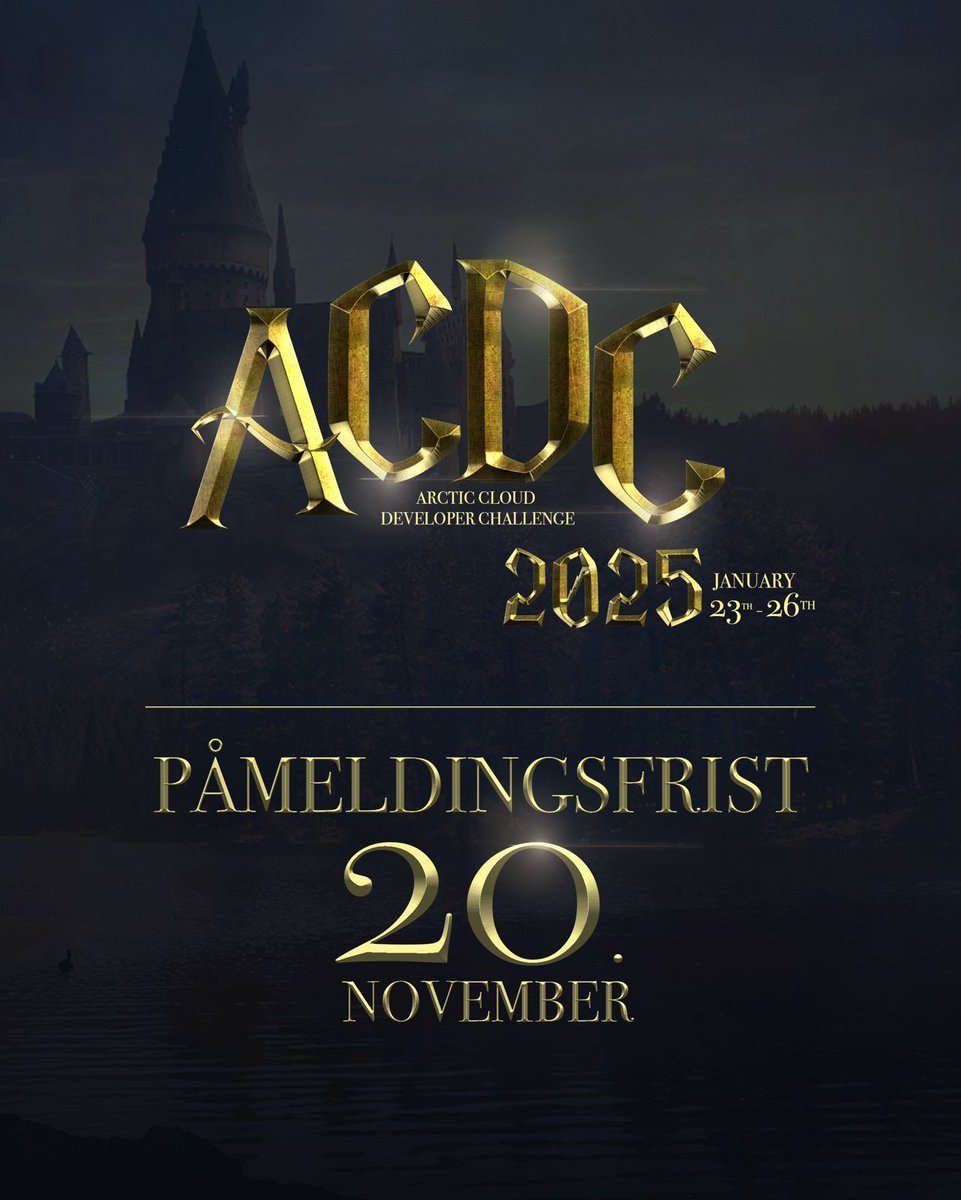 ⏳ Only 14 days left to join #ACDC2025! Don’t miss out on the ultimate Arctic hackathon at Holmenkollen. ❄️👨‍💻👩‍💻 Register now to experience 3 days of innovation and community + 1 day hangover! 🍻 

buff.ly/3SmPJQj