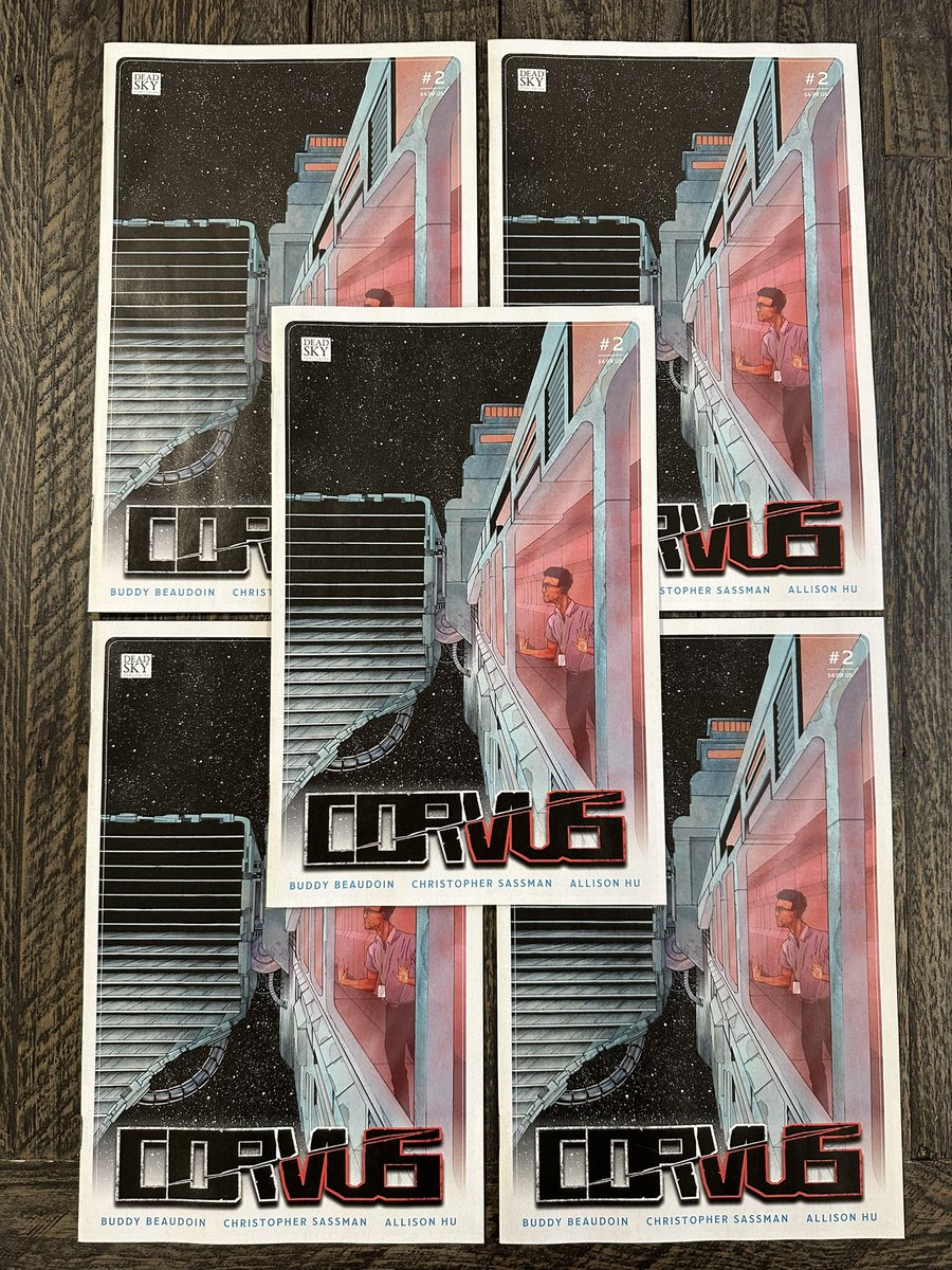Dead Sky Publishing (@deadskypub) on Twitter photo The nightmare continues… CORVUS issue #2 is out tomorrow; Wed Oct 30th! Head to your local comic shop and be sure they’re ordering the series 📚
Written by @BuddyOrDie
Artwork by @cjsassman
Color by <a href="/tofuthebold/">Al, Soup Lord 💢 available for work!</a>
Issue #3 coming next month 👁️ The nightmare continues… CORVUS issue #2 is out tomorrow; Wed Oct 30th! Head to your local comic shop and be sure they’re ordering the series 📚
Written by @BuddyOrDie
Artwork by @cjsassman
Color by <a href="/tofuthebold/">Al, Soup Lord 💢 available for work!</a>
Issue #3 coming next month 👁️