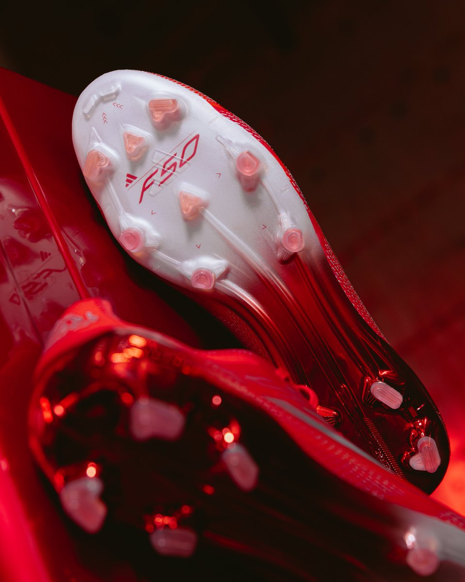 The Soccer.com 40th Anniversary adidas F50 special edition ♦️🎂 

Celebrating 40 years of delivering the game with this ruby red and silver limited edition drop of <a href="/adidasfootball/">adidas Football</a>’s F50, a speed boot icon since 2004💨 

Shop now with Free Overnight Shipping at the