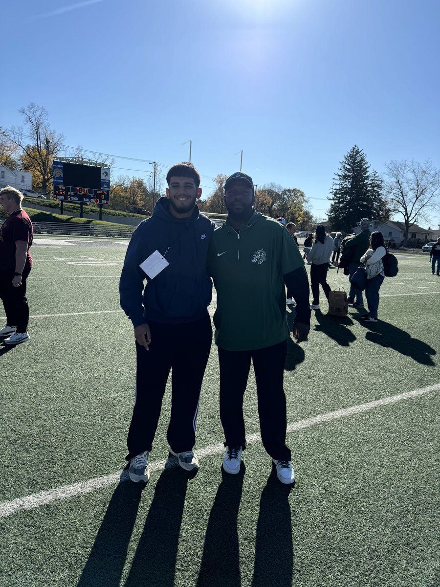 Thank you <a href="/CoachRandy_Rt/">Coach Randy Wright</a> and <a href="/TUDragonFB/">Tiffin University Football</a> for having me out this weekend! Can't wait to come back for my official visit.