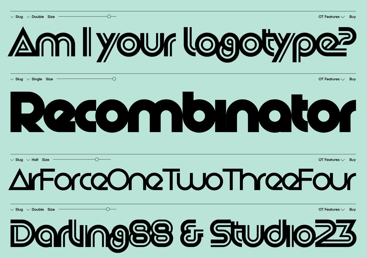 Having a lot of fun playing around with our upcoming new website 😍🥳 – stay tuned! #typeface #font