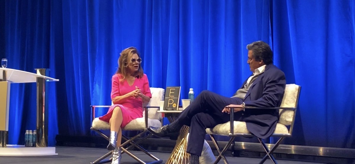 Just got back from speaking at a Leadership conference at the Bellagio in Las Vegas. <a href="/billhornbuckle/">Bill Hornbuckle</a> (CEO of MGM resorts) and myself kicked off the conference with a Fireside Chat on my new book "Executive Presence 2.0". 

The 750 executives in the Bellagio ballroom were riveted.