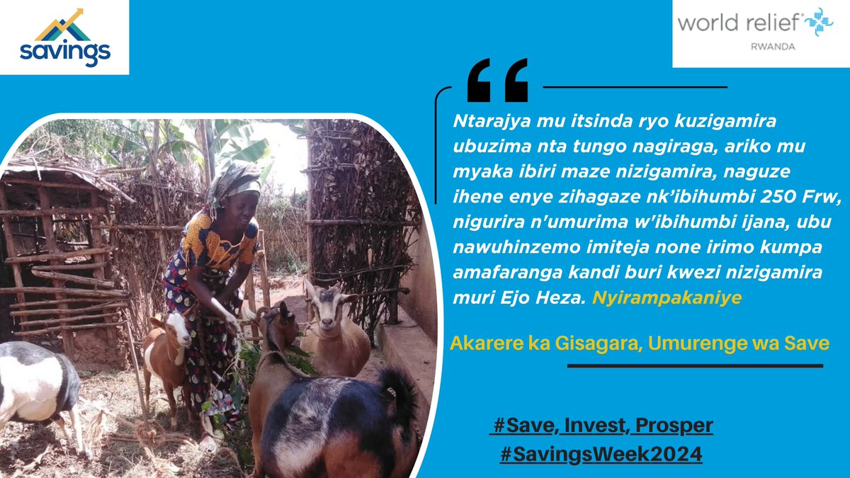 WrrRwanda's tweet photo. Kutajya mu itsinda ryo kuzigamira ubuzima ni ukudindiza iterambere ryawe n'iry'umuryango mugari! #Zigama, Shora Imari, Witeze Imbere. Ibuka ko bidasaba ubushobozi bwinshi kugira ngo utangire kuzigama! @CentralBankRw @RwandaFinance @NkulikiyinkaC @UNDP_Rwanda @unicefrw https://t.co/kIbWCUfWyZ