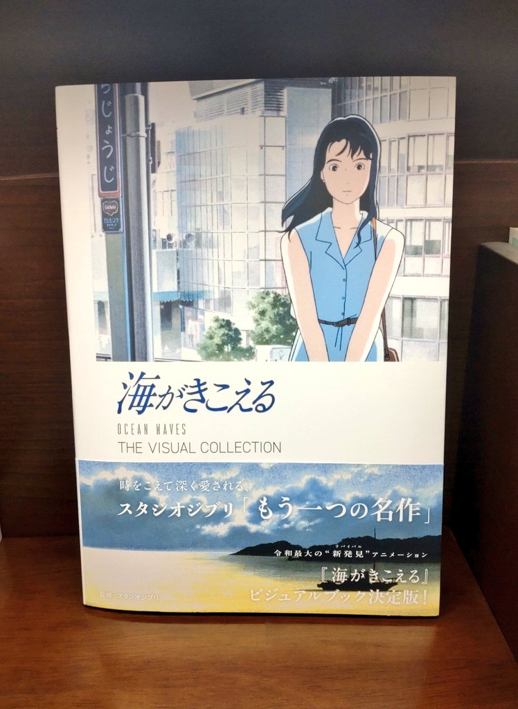 books_tale's tweet photo. 『海がきこえる THE VISUAL COLLECTION』、お迎えしました。
もちろん今までも好きだったのですが、こうやってワンカットのイラストや連載時のイラストを観ると本当に素晴らしくて改めて好きになる。
そして自分が生まれた年にできたアニメーションだと思うと余計に感動してしまいます。 https://t.co/uIk8zSScGN
