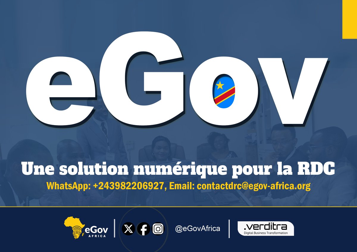 eGov Africa (@egovafricadrc) on Twitter photo 