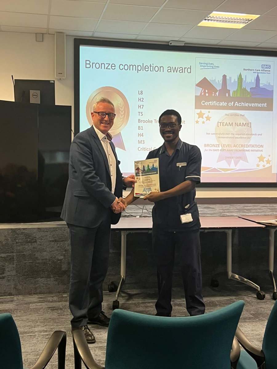 🎊👏 Congratulations 👏🎊 <a href="/NCAWARDH2/">Ward H2</a> on receiving your bronze award for the #DKAFH collaborative. You have all worked hard to achieve your success #welldone <a href="/ninamir30/">Nina Mir</a> <a href="/Beverleyt1975/">Beverley Thompson</a>