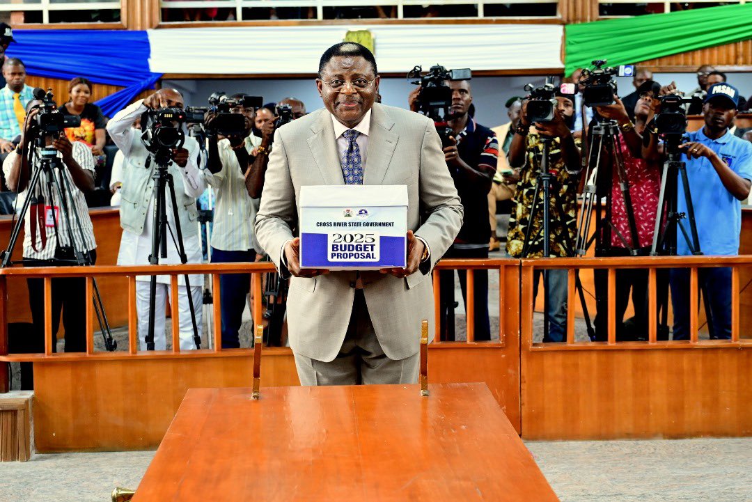 Bassey Edet Otu (@officialspbo) on Twitter photo Today, I had the privilege of presenting the 2025 Budget proposal to the State House of Assembly. This budget, called the Budget of Sustainable Development, truly embodies our commitment to putting people first. It aims to foster inclusive growth and improve the well-being of Today, I had the privilege of presenting the 2025 Budget proposal to the State House of Assembly. This budget, called the Budget of Sustainable Development, truly embodies our commitment to putting people first. It aims to foster inclusive growth and improve the well-being of