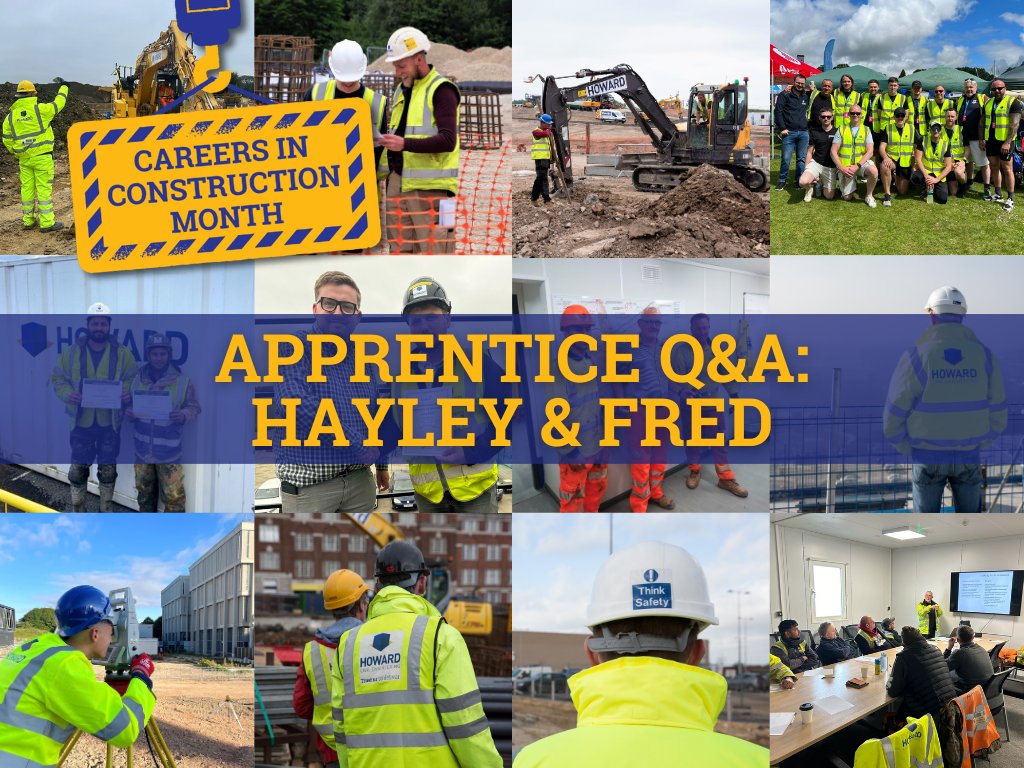 Howard Civil Engineering (@howardcivileng) on Twitter photo ποΈ To round off Careers in Construction Month for 2024, we spoke to Hayley, a Pre-Construction Apprentice, and Fred, an Apprentice Quantity Surveyor, who recently began their career journeys with us.
π Head over to our latest blog here for the full Q&A: howardcivileng.co.uk/news/careers-iβ¦ ποΈ To round off Careers in Construction Month for 2024, we spoke to Hayley, a Pre-Construction Apprentice, and Fred, an Apprentice Quantity Surveyor, who recently began their career journeys with us.
π Head over to our latest blog here for the full Q&A: howardcivileng.co.uk/news/careers-iβ¦