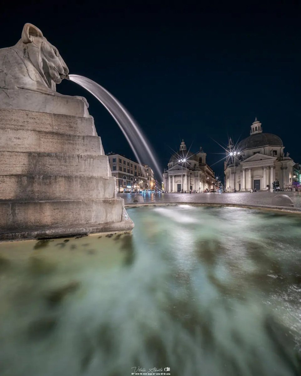 La fontana dei Leoni di piazza del Popolo e le chiese "gemelle".  

📸IG alberto_vitelli_fotografia  

The Fountain of the Lions in Piazza del Popolo and the "twin" churches.

#VisitRome <a href="/Sovrintendenza/">Sovrintendenza Roma</a>