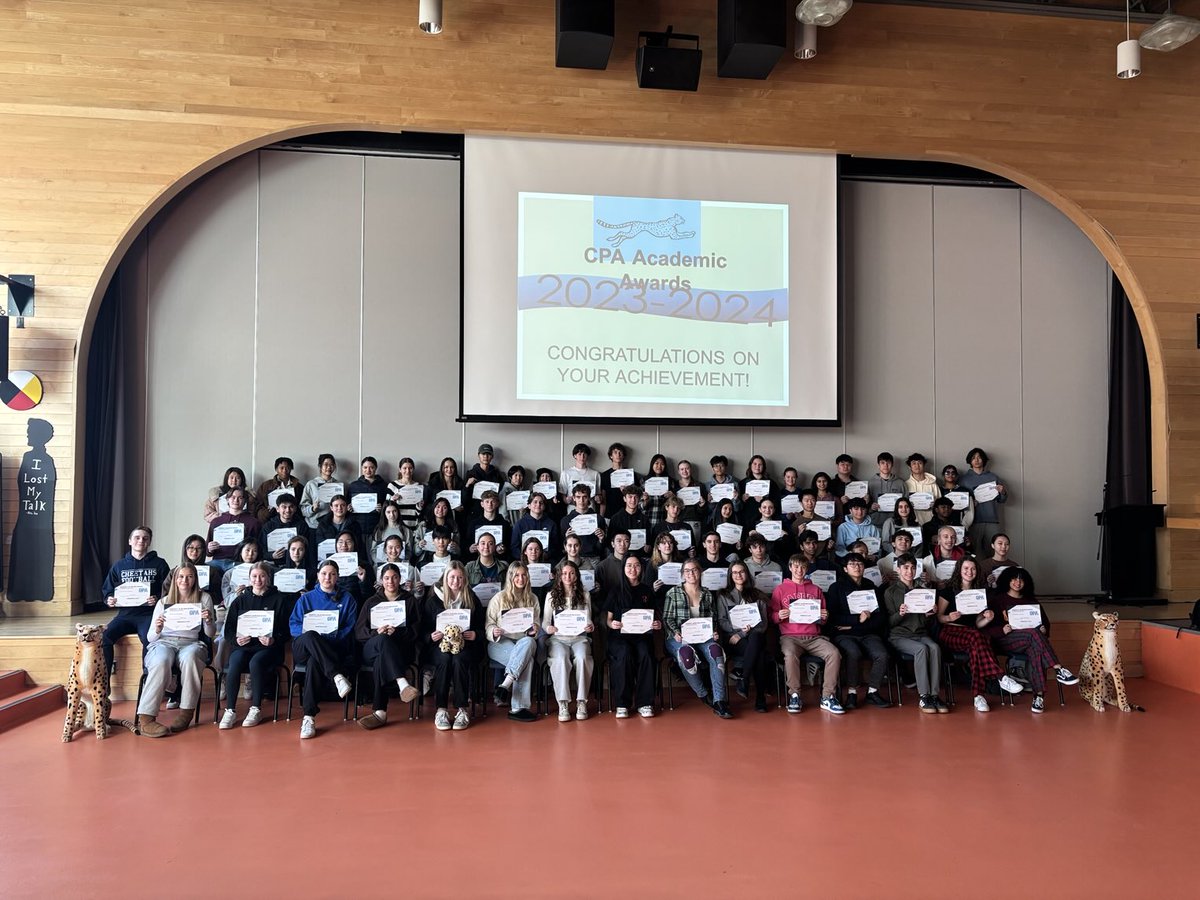 Wow! Grade 11 Principal’s List surnames A to L! Congrats!