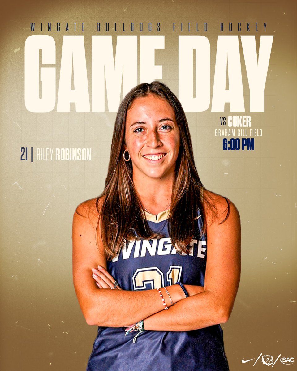 Wingate Bulldogs (@wu_bulldogs) on Twitter photo GAMEDAY for <a href="/Wingate_FH/">Wingate Field Hockey</a> π !!
π <a href="/Coker_Cobras/">Coker Cobras</a>
π Wingate, NC
β° 6 PM
π₯ shorturl.at/8GdZf
π shorturl.at/GFxmQ
π° shorturl.at/ZIYgF
#OneDog #WUFH GAMEDAY for <a href="/Wingate_FH/">Wingate Field Hockey</a> π !!
π <a href="/Coker_Cobras/">Coker Cobras</a>
π Wingate, NC
β° 6 PM
π₯ shorturl.at/8GdZf
π shorturl.at/GFxmQ
π° shorturl.at/ZIYgF
#OneDog #WUFH