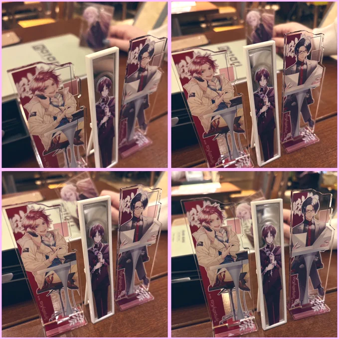 昨日もまたオトガ行ったっていうお写真です あと謎の推し並べてたり聖ヤで遊ぶなどした(*'ω'*)笑 ゆいさんからしか摂取出来ないくだらなさがある