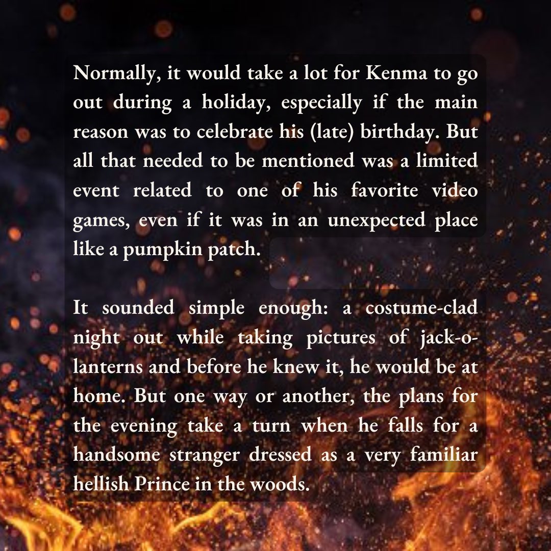 mahoeshojo's tweet photo. Happy Halloween!! 🎃👻🧡

I’m excited/nervous to finally share this 🥰

Written for @halloweekhq : DAY 3

#kuroken

🔗: in replies https://t.co/TSFCNGo6Wk