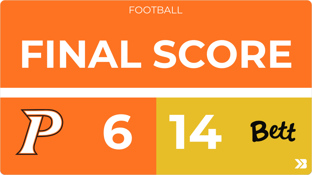 Football (Freshman) Score Posted - Prairie Hawks lose to Bettendorf Bulldogs 14-6. gobound.com/ia/ihsaa/footb…