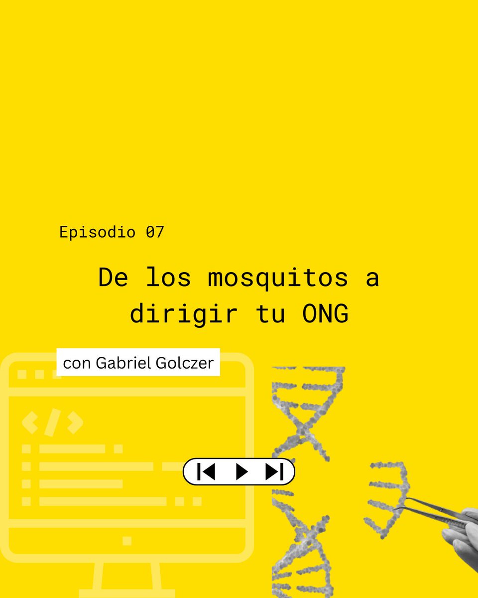Gabriel es biólogo pero definitivamente no es el cliché del biólogo. Si quieres saber por qué, escucha nuestro nuevo episodio. Encuéntralo en tu plataforma favorita o visita nohaytesispodcast.com