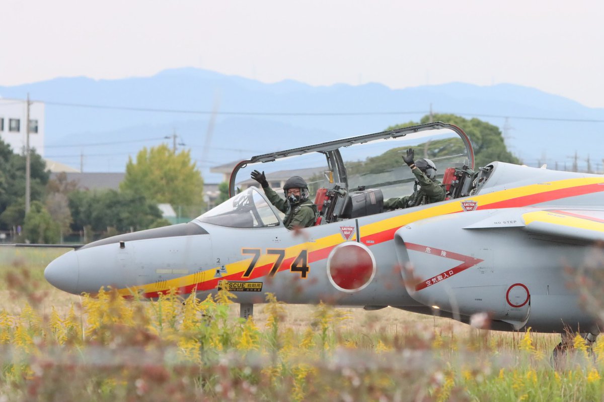 曇り空の中、縦横無尽に飛び回る機体を
撮影するのはかなり難しい😓

#エアフェスタ浜松予行