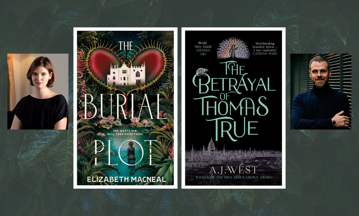 Richmond upon Thames Libraries (@richmondlibs) on Twitter photo Join us for Gothic tales of grand cemeteries and hidden stories of molly houses with bestselling authors <a href="/esmacneal/">Elizabeth Macneal</a> and <a href="/AJWestAuthor/">AJ West #AlwaysTogether</a>. Discover how The Burial Plot was partially inspired by <a href="/strawbhillhouse/">Strawberry Hill House & Garden</a>!
📍Twickenham Library
🗓️Sat 16 Nov
🕰️2pm
🏷️£4.50
wtr.to/ac2Vn Join us for Gothic tales of grand cemeteries and hidden stories of molly houses with bestselling authors <a href="/esmacneal/">Elizabeth Macneal</a> and <a href="/AJWestAuthor/">AJ West #AlwaysTogether</a>. Discover how The Burial Plot was partially inspired by <a href="/strawbhillhouse/">Strawberry Hill House & Garden</a>!
📍Twickenham Library
🗓️Sat 16 Nov
🕰️2pm
🏷️£4.50
wtr.to/ac2Vn