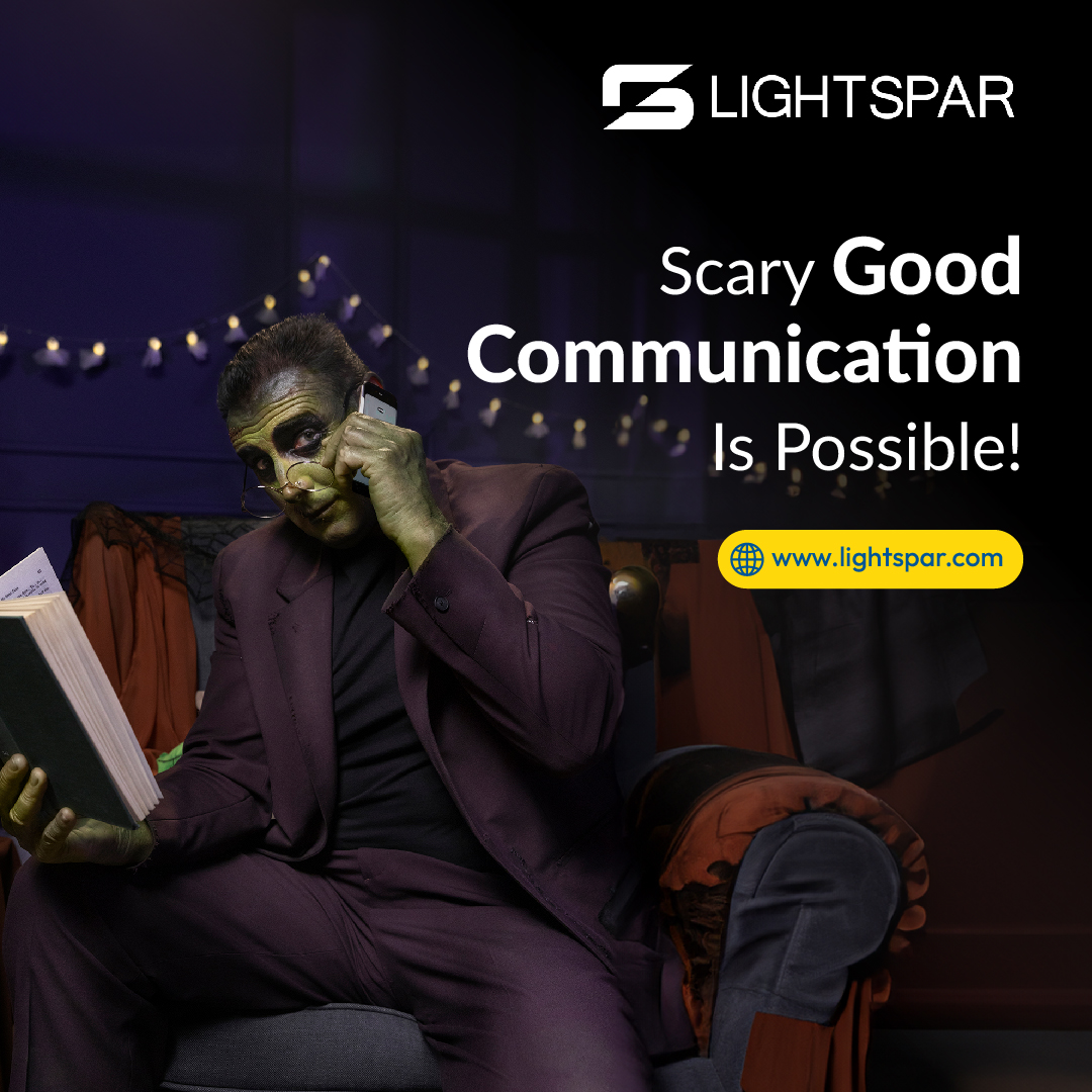 lightspar's tweet image. Great, reliable communication can seem hard to come by, but it is possible. LightSpar gives businesses scary good communication solutions that are affordable, flexible, and let you focus on business, not fear. 

#Communications #BusinessCommunicationSolutions