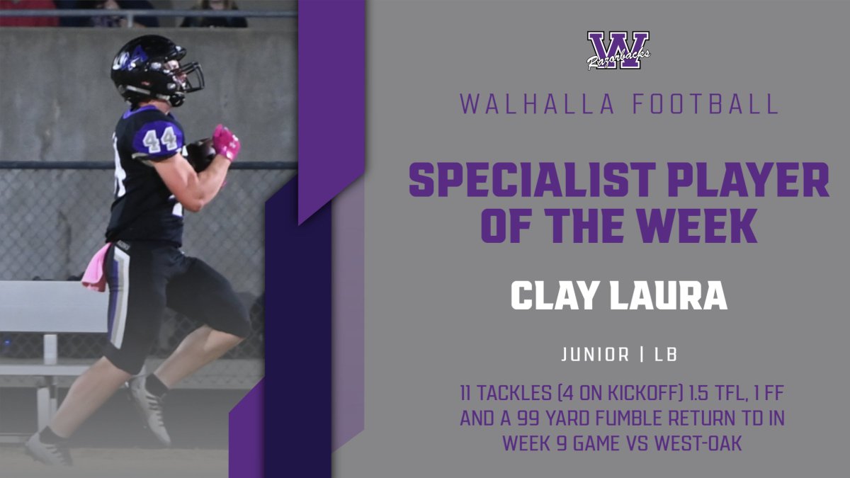 Walhalla Razorback Football tweet media