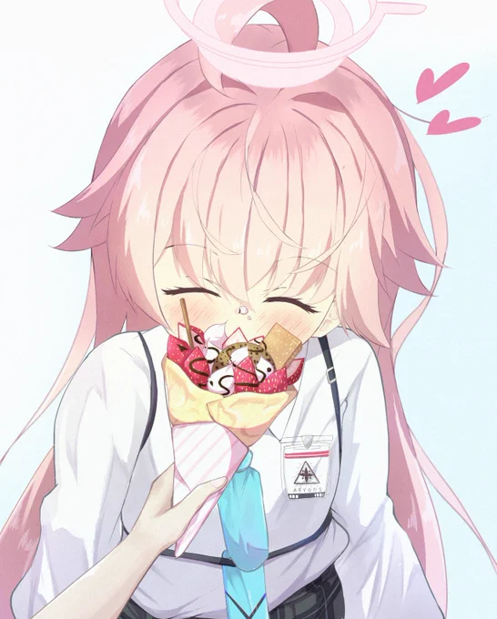 ホシノ (*¯ч¯*)'' ŧ‹"ŧ‹" #ブルアカ #BlueArchive