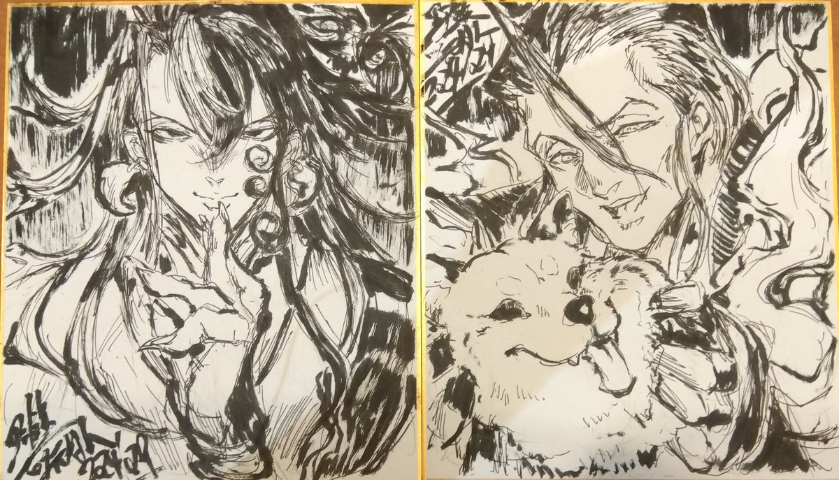 11/3奈良コミパ36景品用下書き。 