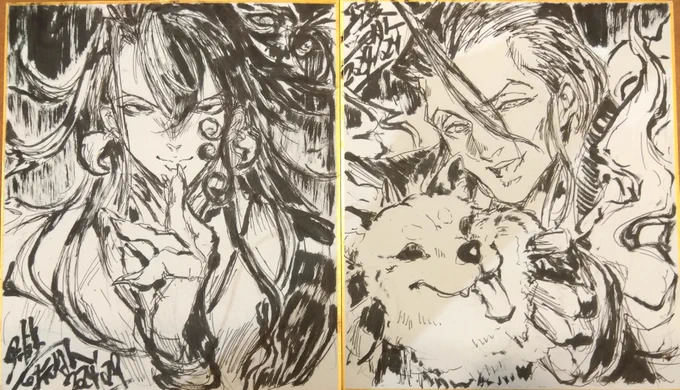 11/3奈良コミパ36景品用下書き。 