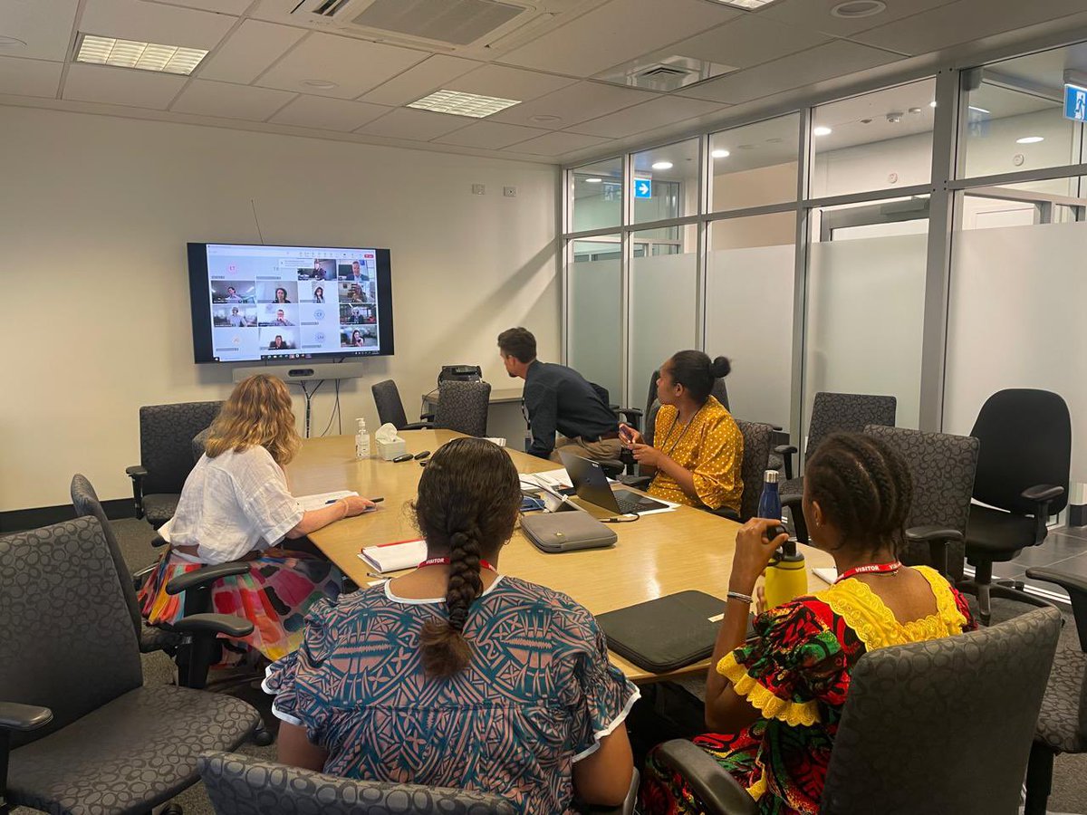 🇦🇺 is proud to support <a href="/SavetheChildren/">Save the Children US</a> 🇻🇺’s NextGen Youth Ambassador Programme - giving young leaders the chance to step into the world of international climate negotiations.

Great to have the two youth representatives join us for <a href="/DCCEEW/">DCCEEW</a>’s #COP29 stakeholder briefing with