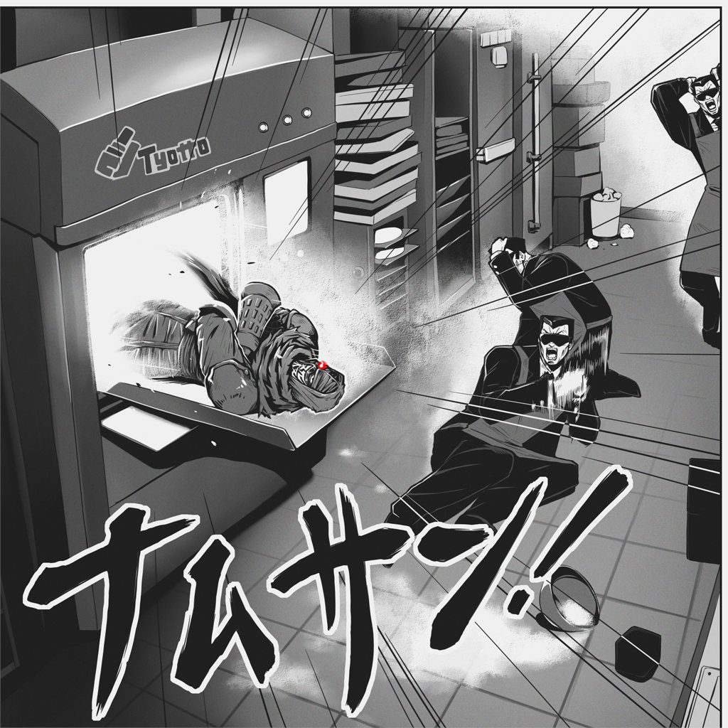 殺戮者のエントリーだ!
#ニンジャスレイヤー #ウキヨエ 
#パロディ 

【👇返信にPixivリンクな】 