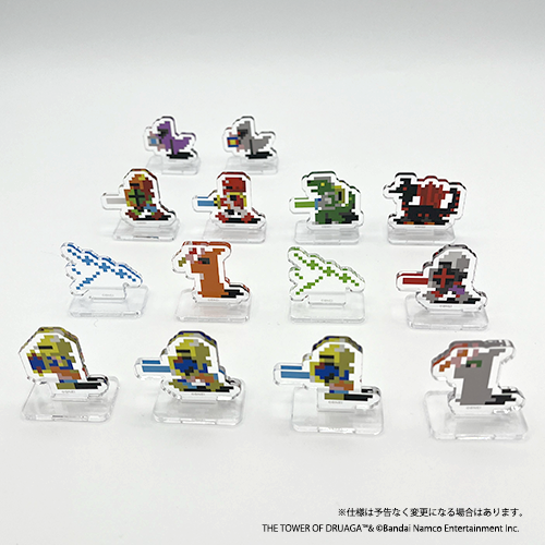 asobistore's tweet photo. ドルアーガの塔、アクリルスタンドシリーズ受注販売中です!全キャラ左向きのセットDとセットEの2種です。 是非サイトを一度ご覧くださいませ。
https://t.co/ZLV8TmnwbX
#VIDEOGAMECLASSICS #ナムコレジェンダリー #ドルアーガの塔 https://t.co/O2FIe74c2C