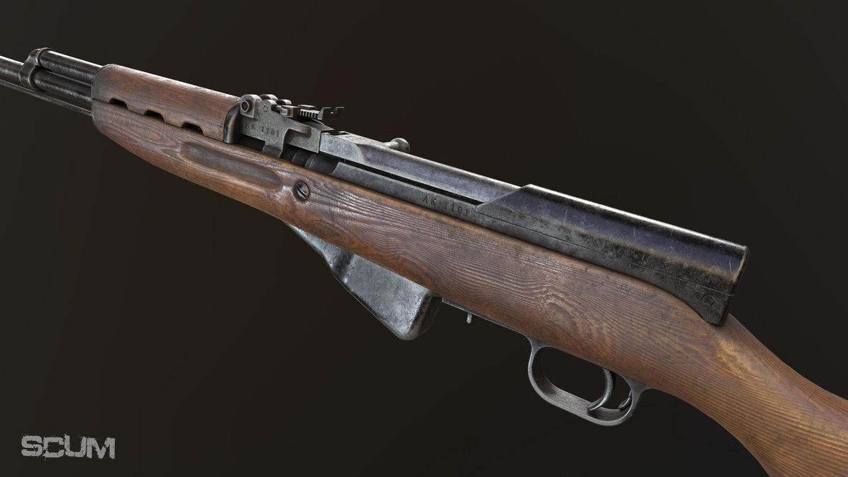 Mr_Feudal's tweet photo. I know the SCAR-L for @ScumGame Is a massive highlight and something I am genuinely looking forward to! However, do not forget the 7.62 Semi auto Fun gun they teased a whileback! #SCUM #SKS #SCUMGame #GameDevelopemnt https://t.co/MS4b3fKnVR