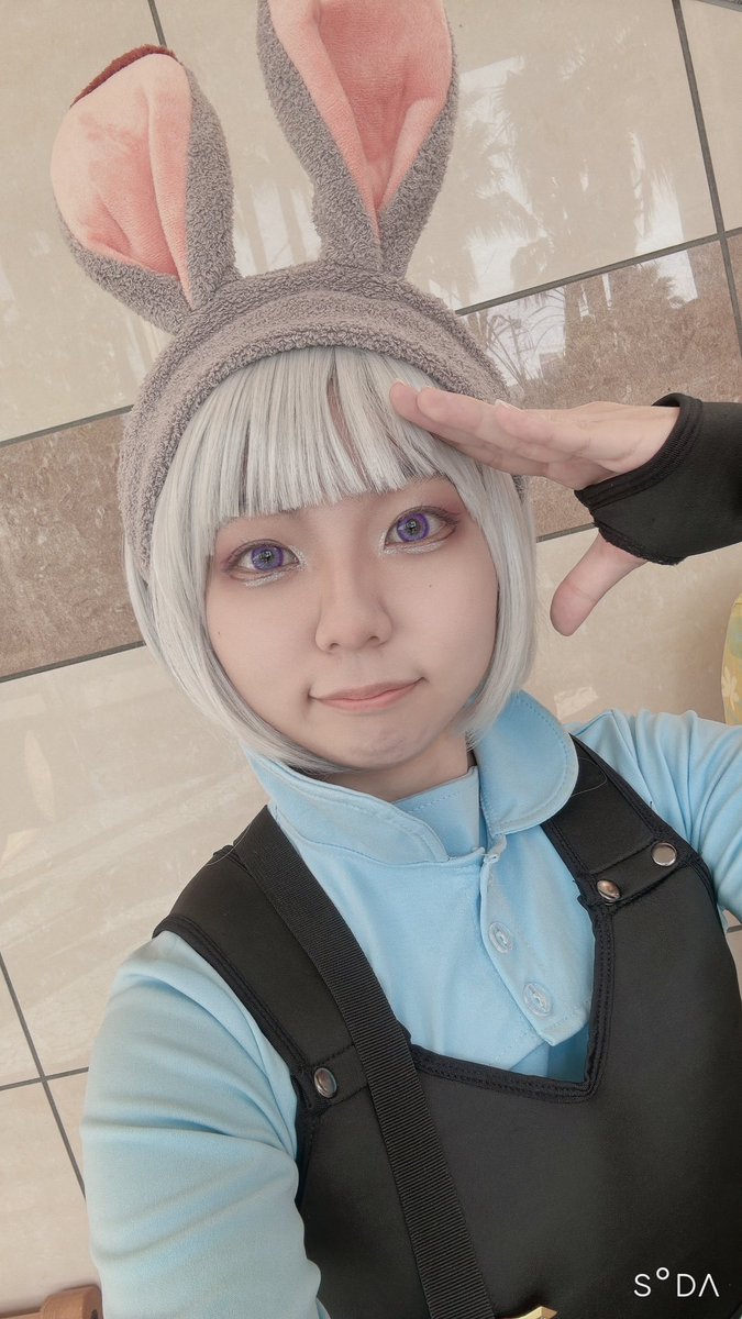 August8242's tweet photo. 10/24🏰
ジュディ／ズートピア

今年もジュディできた！！
ニックが電話に出なくてイライラジュディちゃん

 #Dハロ仮装 
 #Dハロ仮装2024 https://t.co/D9ym00OjaB