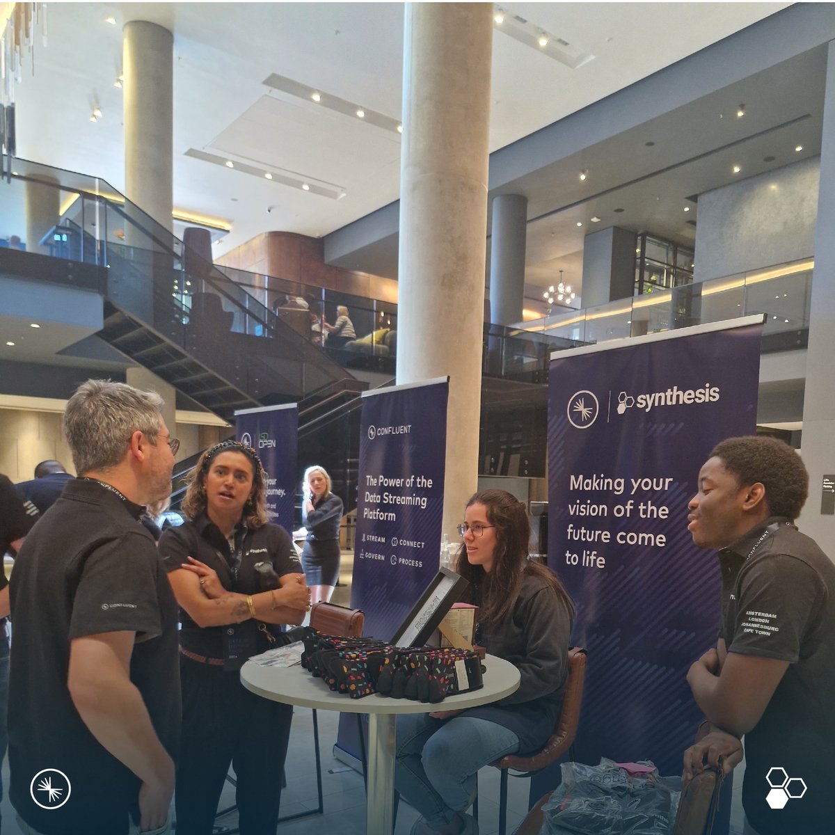 Synthesis shines at #DatainMotion Johannesburg!

The day was packed with insightful sessions, innovative ideas, and fantastic networking opportunities.
#DataStreaming #DataScience #Networking #Innovation #OnlyAtSynthesis