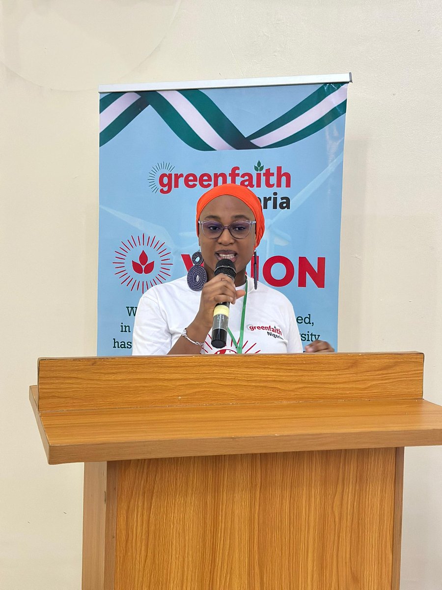 phenomenal_lurd's tweet photo. "You can't preach what you don't do, we have to start in our homes to our religious centers to advocate for a sustainable and Greener earth"
Ameedat Abdulsalam
@greenfaitng1
@ecosteward1
@GreenFait_afr
@greenfaitworld
#Faith4Climate
#FossilFreeNigeria
#CleanUpOgoni
#NigeriaBeyon https://t.co/RV3HTzQbrt
