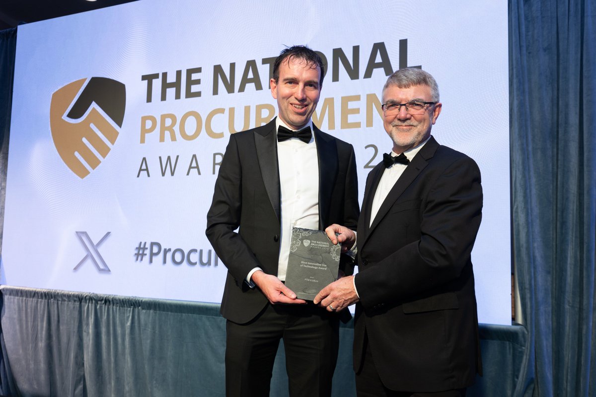 ColumFoley1's tweet photo. Presenting at the National Procurement Awards last Thursday...great night well done to all the nominees #national procurement awards , #dcubs https://t.co/Vw7hQVFF3S