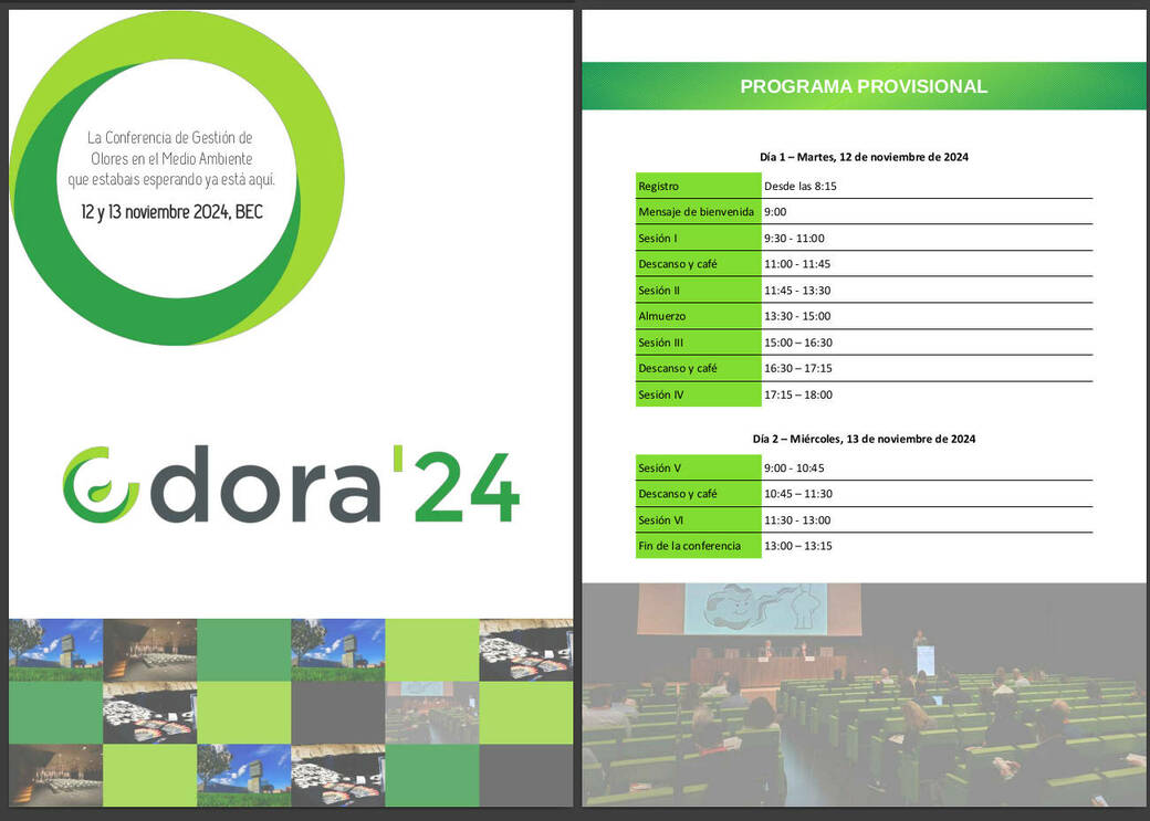 Sólo queda una semana para que comience la Conferencia *ODORA24*. Os esperamos los días 5 y 6 de noviembre en el <a href="/BEC_Bilbao/">BEC</a>. Si aún no te has inscrito, aun estás a tiempo. ¡Últimas plazas disponibles!