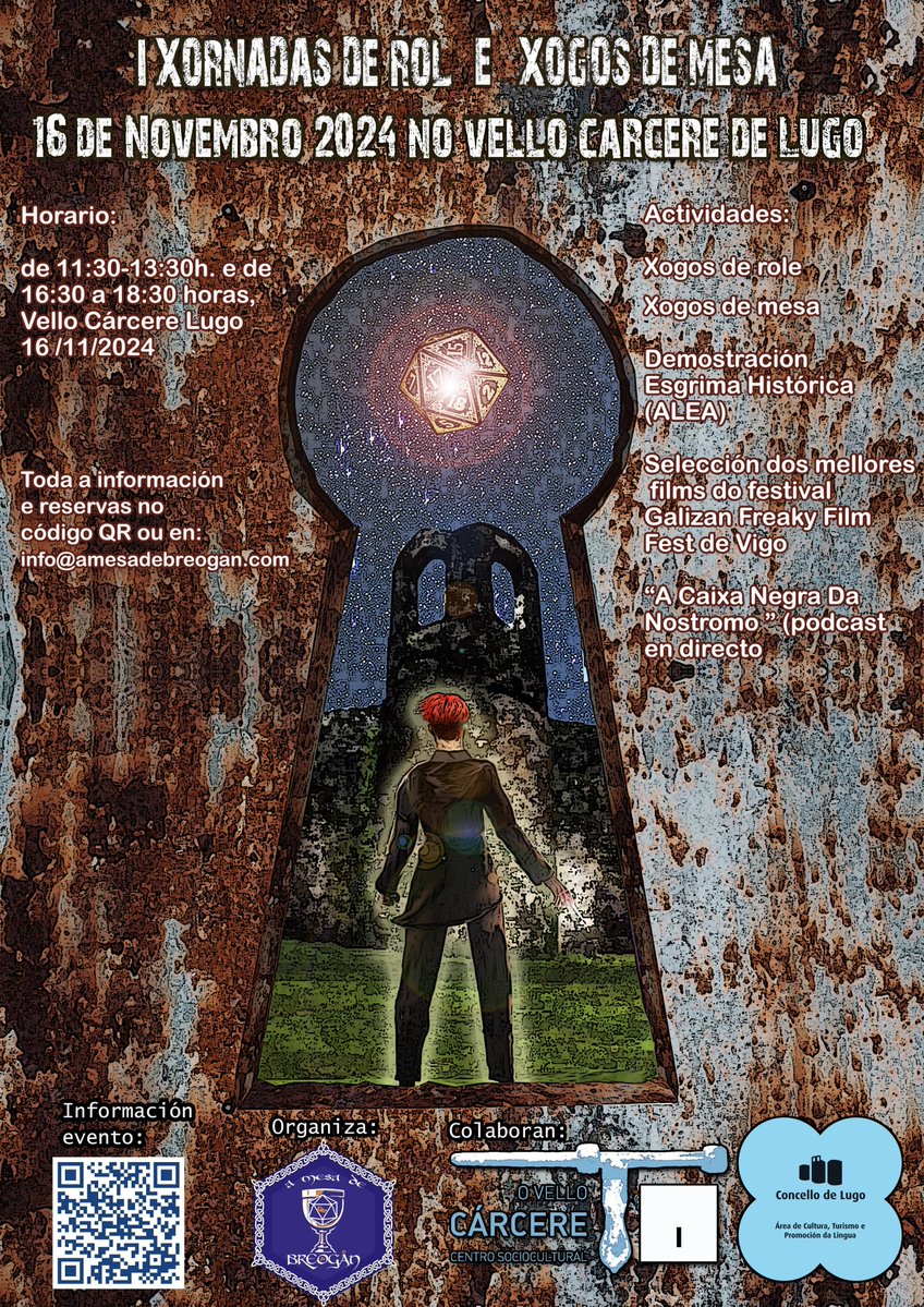 amesadebreogan's tweet image. Moi boas,
Aqui vos traemos o cartaz das nosas xornadas do 16 de novembro. Iremos dando voz ao que podedes topar nos videiros días.