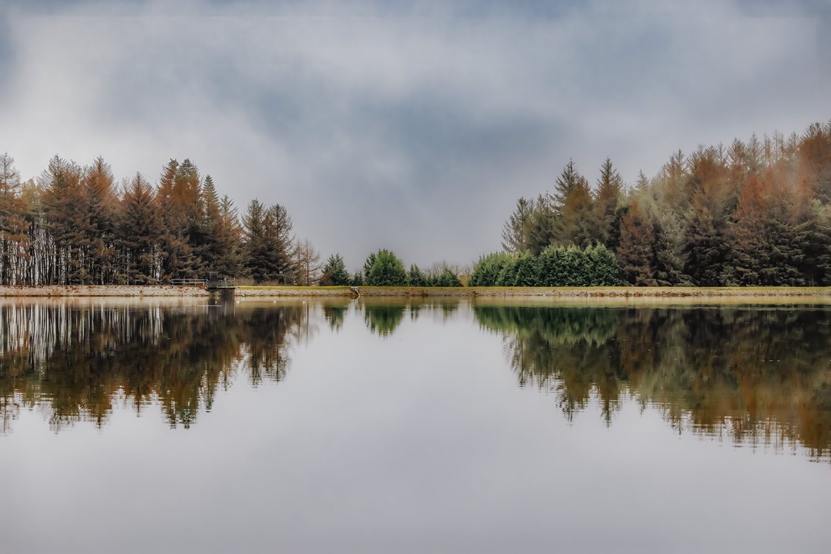 Minimalist Reflections at Beecraig’s Loch. #landscapephotography #reflections #tranquility <a href="/SeeWestLothian/">Visit West Lothian</a>
