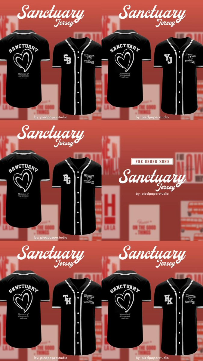 🍀Sanctuary Jersey by Piedpaper Studio🍀

💰 IDR 185,000 || DP IDR 50,000
📏 S - 3XL
📅 Close Nov 15th, 2024
⌚+- 7-14 hari proses Produksi

🚚 Jakarta
ada GO LINE
Pelunasan bisa Shopee
forms.gle/9ot2wDQuEpffxM…