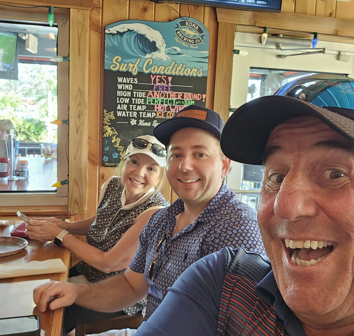 #Hooters after shooting an 80 at Chi Chi Rodriguez golf course with Jacquie and Bobby