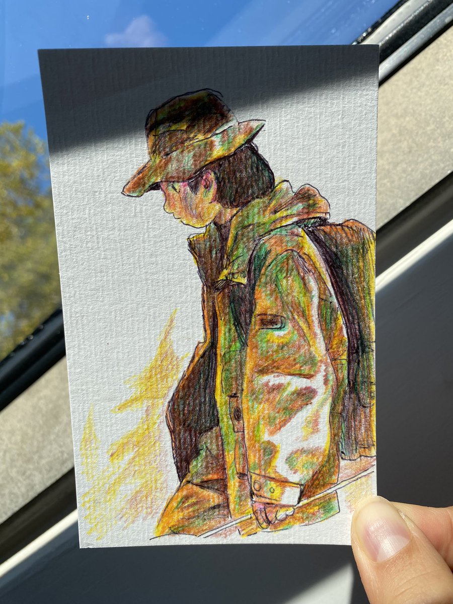 Justice0083's tweet photo. Did some 063 in Last Chance to Find Duke, using kid’s color pencil, it’s fun https://t.co/mkErUNu59y