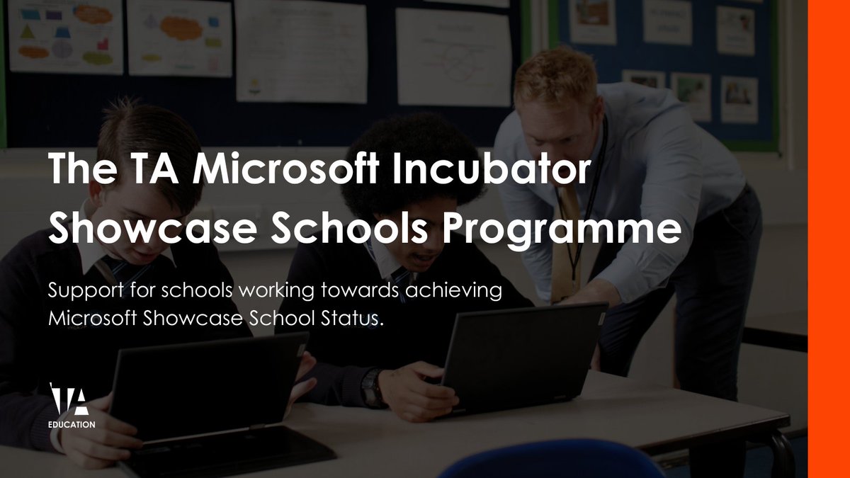 📅Mark your calendars for Nov 5, 3:45pm!

Learn how to guide your school toward becoming a #ShowcaseSchool.

Explore resources, educator responsibilities, and how to tell your digital adoption story to maximise success.

🔗ta.education/microsoft-incu… - register with us for an invite.