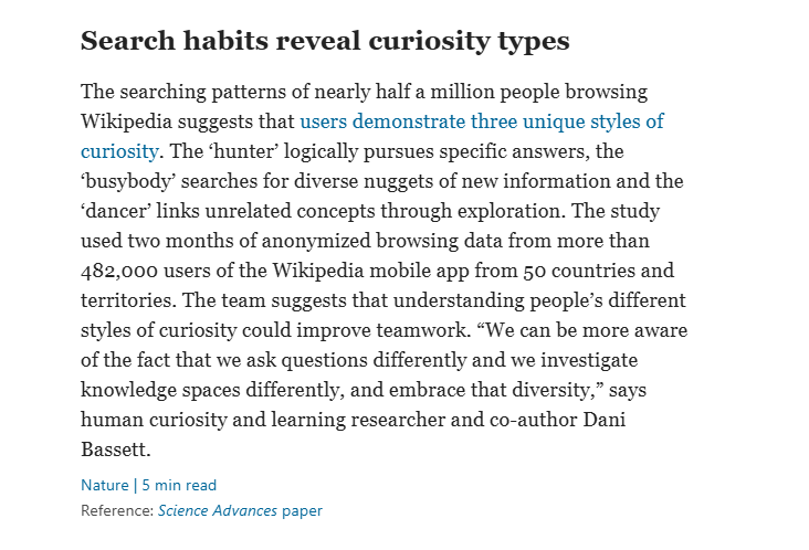 el bulletin de nature es lo mejor de cada mañana: