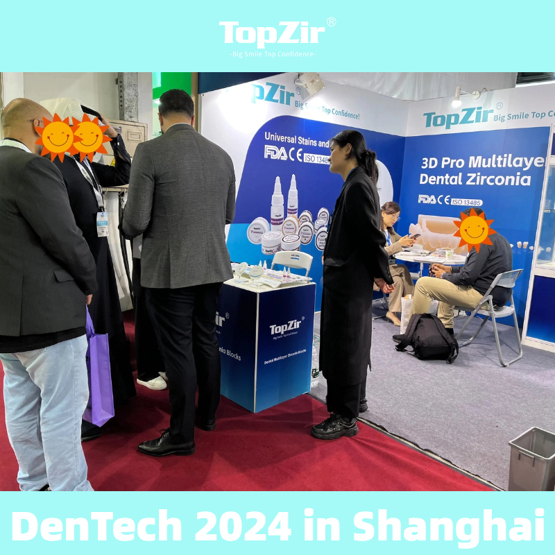 KyrieTopzir's tweet photo. TOPZIR X DenTechChina2024 Exhibition🤭

#Topzir #dentalexhibition #dentalzirconia #dentalmaterials #zirconiablocks #dentaltechnology #dentalindustry #internationalexhibition #dentalproducts #dentalinnovation #dentistry #tradeshow #visitourbooth #DENTECHCHINA2024 https://t.co/G9jjW9Hsg1