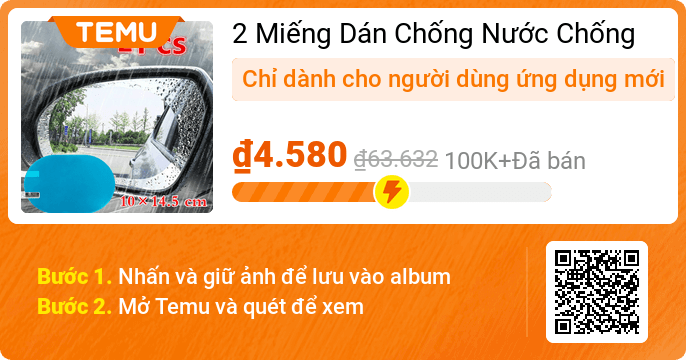 2 Miếng Dán Chống Nước Chống Sương Mù Cho Gương Chiếu Hậu Ô Tô
🎉 Ưu đãi độc quyền [₫4.580] -92%
👉 đường link mặt hàng: temu.to/k/uc7bzetgb2x
⚠️ Mỗi người dùng ứng dụng mới chỉ có thể hưởng ưu đãi này một lần