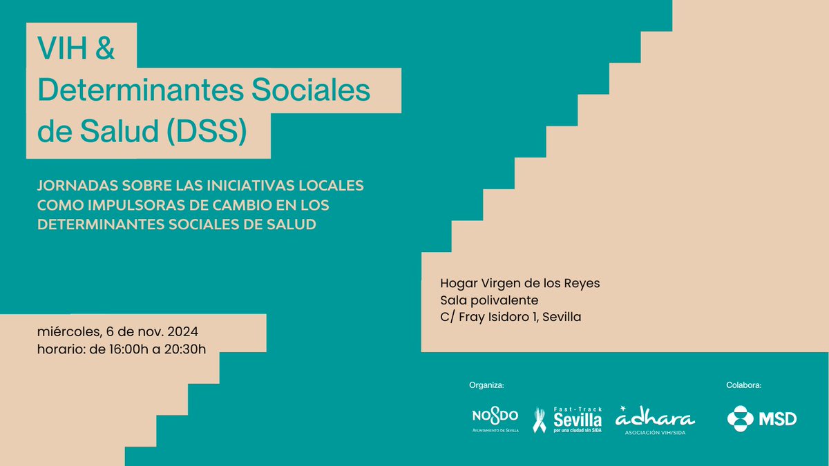 🗣️🌟 ¡Es hora de actuar! El 6 de noviembre, ven a Sevilla a participar en las jornadas sobre los determinantes sociales de la salud y el VIH. ¡Inscríbete gratis y forma parte del cambio!
👉 docs.google.com/forms/d/e/1FAI…