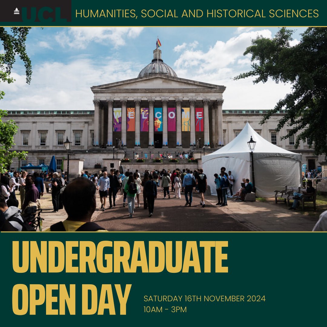 UCLRDR's tweet photo. Limited tickets left for our Undergraduate Open Day 🚨

🗓️16th Nov, 10am-3pm
🎟️ Book here: https://t.co/5UyasAB6rm

Learn more about our Global Humanitarian Studies BSc &amp; discover how you can be a part of the next cohort of trained humanitarian leaders

#UCLOpenDays #Humanitarian https://t.co/sx2UfWqEig