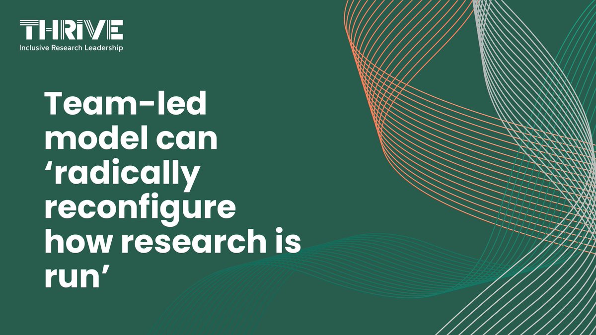Research at University of Liverpool (@livuniresearch) on Twitter photo Hear from Professor Georgina Endfield as she explains to <a href="/timeshighered/">Times Higher Education</a> how Thrive’s different approach could give a voice to technical and professional services workers, early and mid-career academics and under-represented groups in research...
➡️timeshighereducation.com/news/team-led-… Hear from Professor Georgina Endfield as she explains to <a href="/timeshighered/">Times Higher Education</a> how Thrive’s different approach could give a voice to technical and professional services workers, early and mid-career academics and under-represented groups in research...
➡️timeshighereducation.com/news/team-led-…