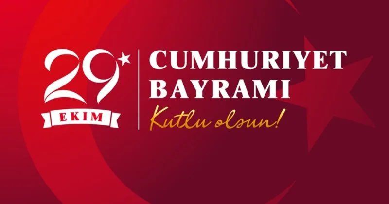 Cumhuriyetimizin yıldönümünü kutladığımız bu günlerde, geleceğe büyük bir ümit, inanç ve gayretle yürümek azmi ve de kararlılığı dileğiyle. "Cumhuriyet Bayramınız Kutlu Olsun"
