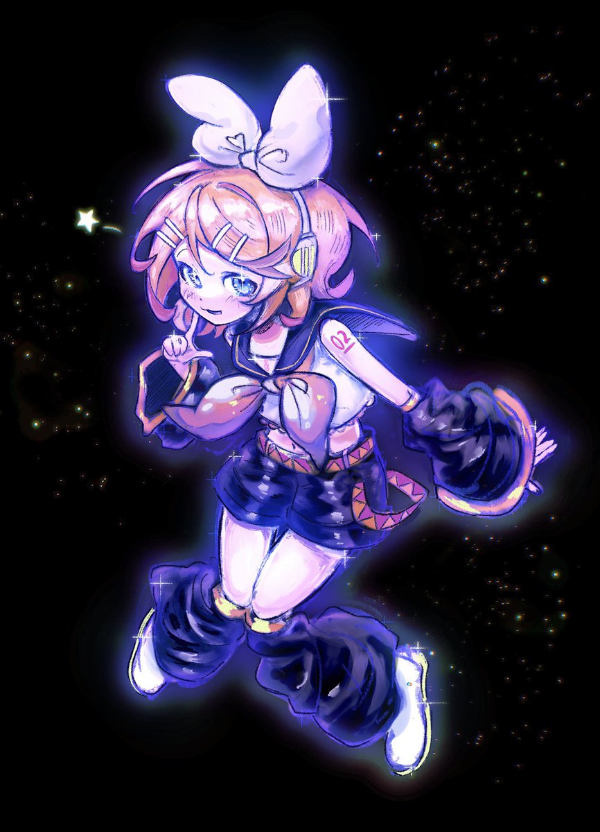 ☆(･ω<)
#鏡音リン