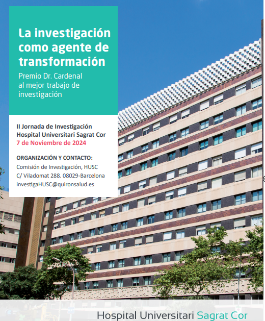 AnnalsCor's tweet photo. II Jornada d'Investigació 
👉II Jornada d'Investigació HUSC. Premi Dr. Cardenal. 
🗓️7 de novembre, dijous 
📌 Sala d'Actes Dr. Cardenal, 7ª planta https://t.co/3Iqh1JNX8l